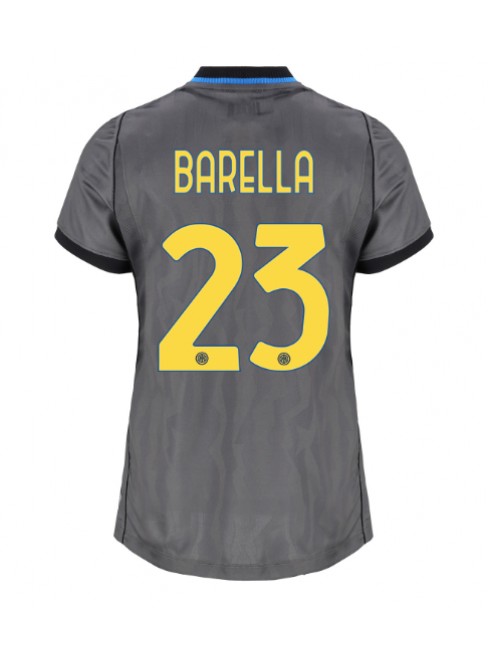 Inter Milan Nicolo Barella #23 Replika Tredje Kläder Dam 2026-27 Kortärmad Inter Milan Nicolo Barella #23 Replika Tredje Kläder Dam 2026-27 Kortärmad